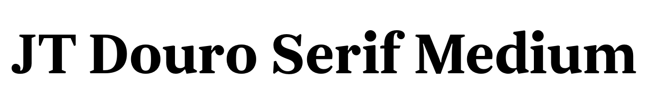 JT Douro Serif Medium